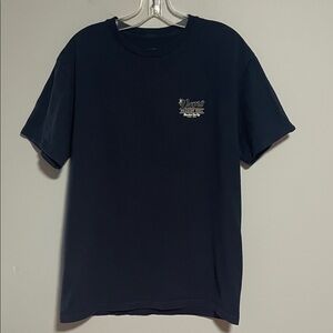 Vans Blue Classic Fit Cotton T Shirt Size Medium